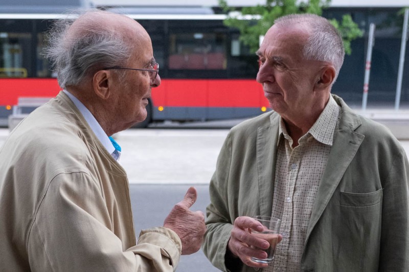 Otto Zieger, Gustav Deutsch (Foto: ÖFM / © Eszter Kondor)