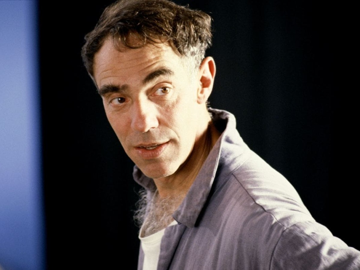 Derek Jarman am Set von the Garden (1990)