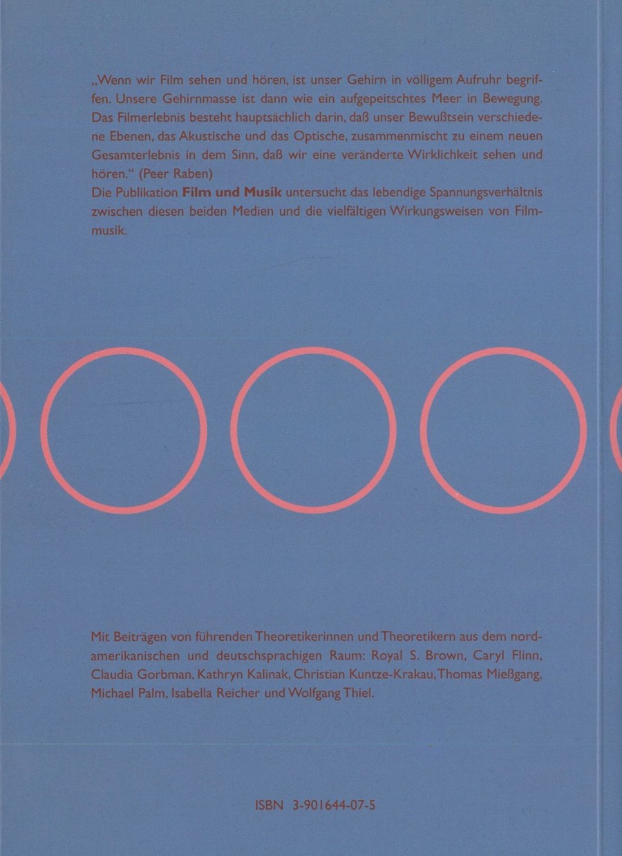 Backcover Film und Musik