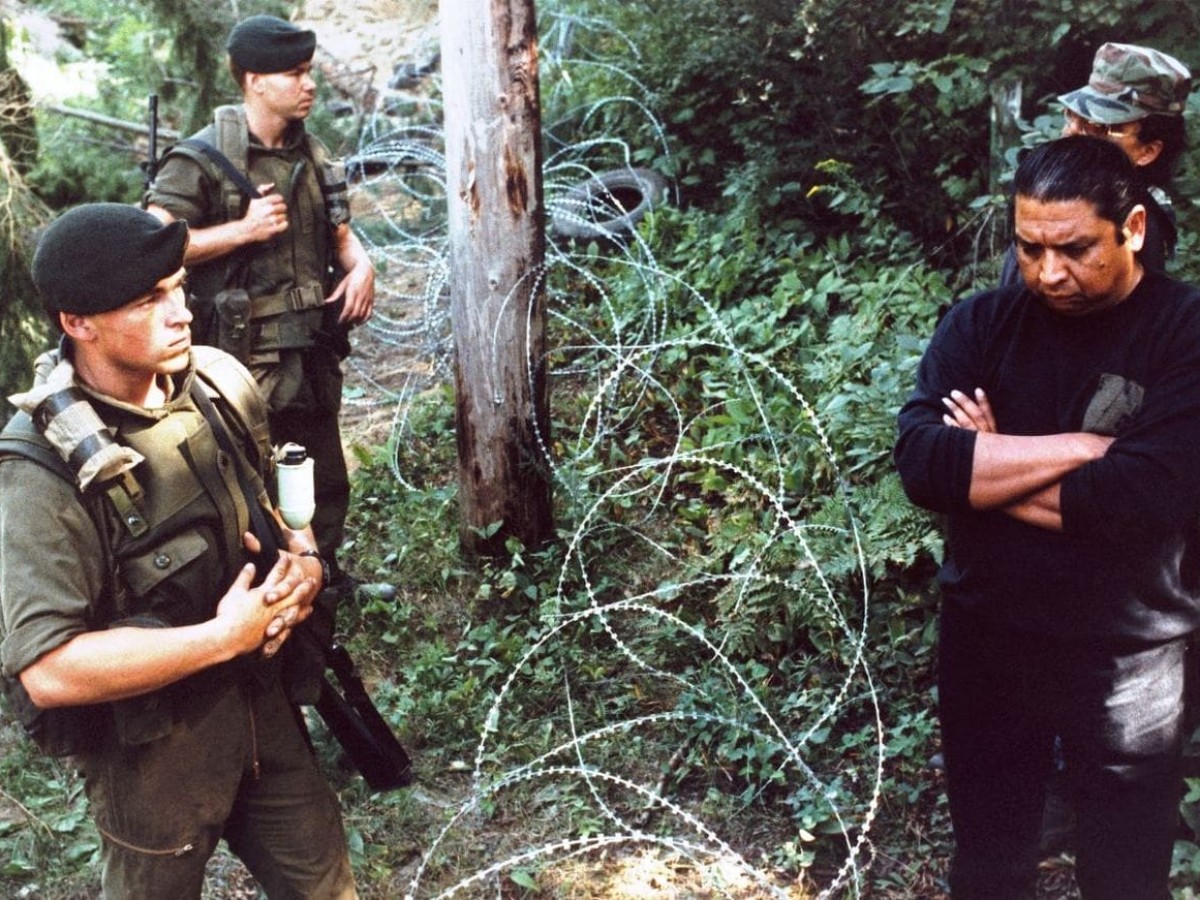 Kanehsatake: 270 Years of Resistance, 1993, Alanis Obomsawin (Foto: National Film Board of Canada)