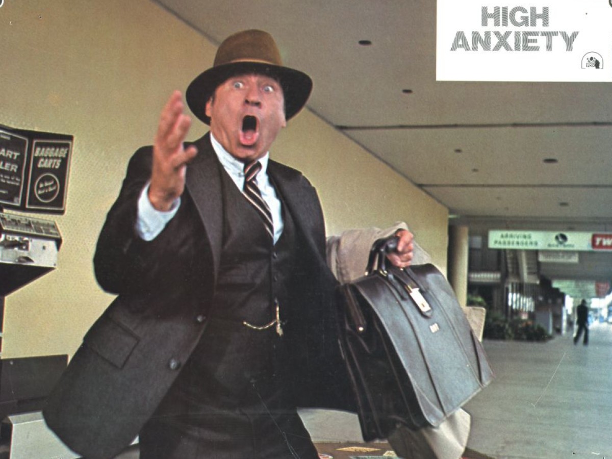 High Anxiety, 1977, Mel Brooks High Anxiety, 1977, Mel Brooks