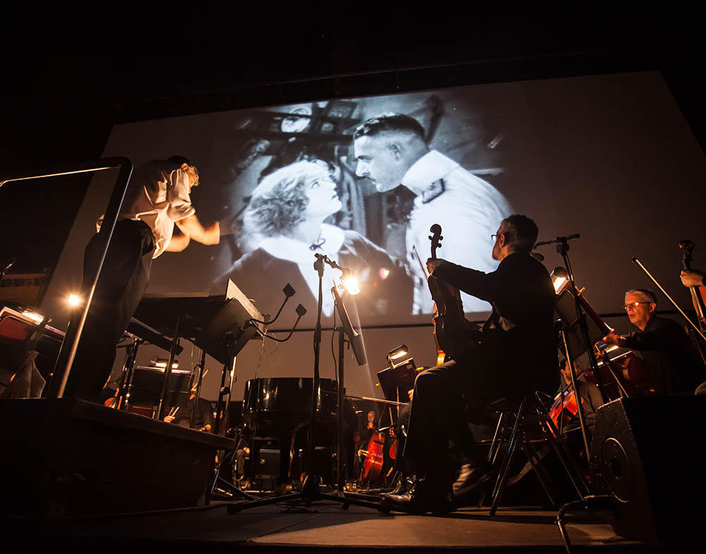 Musiker bei Il Cinema Ritrovato, Bologna © Lorenzo Burlando