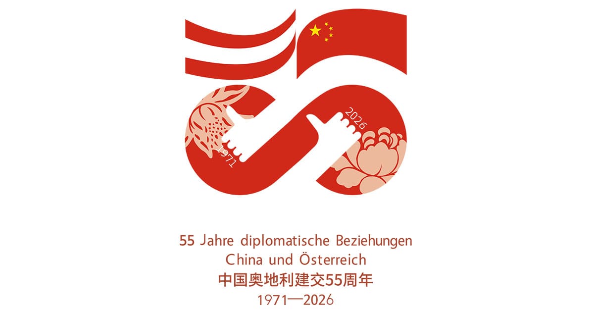 55 Jahre diplomatische Beziehungen China Österreich