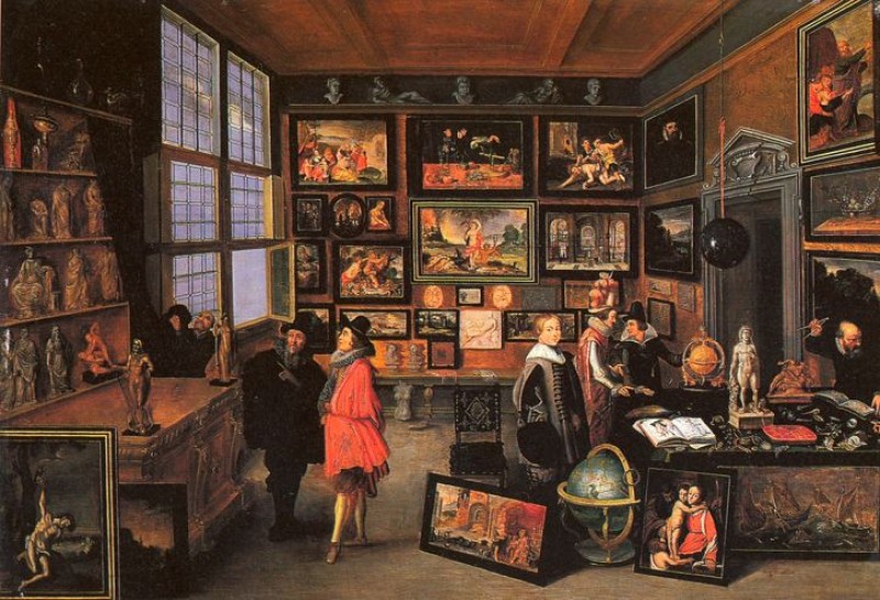Corenlis De Baellieur (1607-1671), Collector's  Study, Musée des Beaux-Arts, Digione