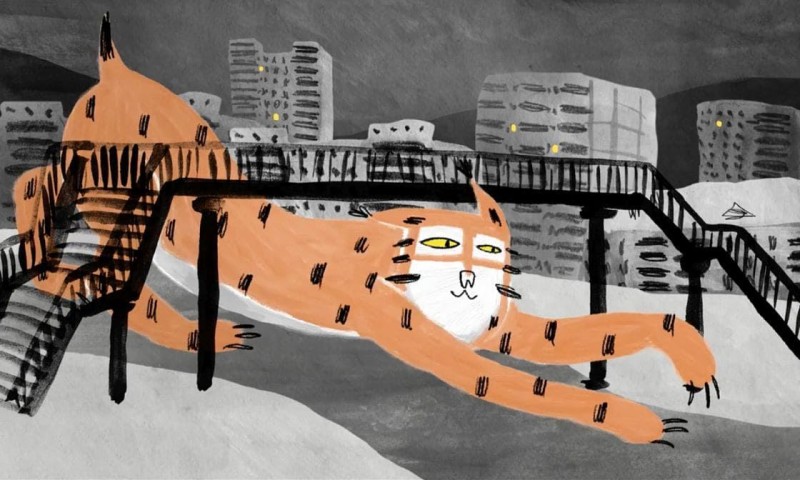 Ein Luchs in der Stadt (Un lynx dans la ville), 2019, Nina Bisiarina Ein Luchs in der Stadt (Un lynx dans la ville), 2019, Nina Bisiarina